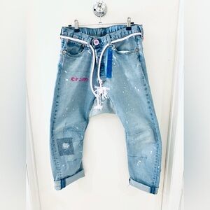 CRAM x Levi’s drop crotch slim barrel jeans